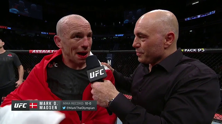 UFC 248: Mark Madsen Octagon Interview