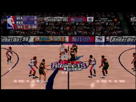 NBA ShootOut '98 -- Gameplay (PS1)