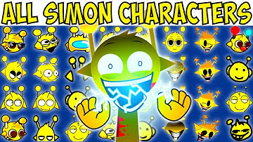 ALL SIMON CHARACTERS | FNF Character Test | Gameplay VS Playground