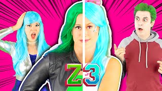 ZED and ADDISON have TWINS!….but One is EVIL! | Z3 in REAL LIFE