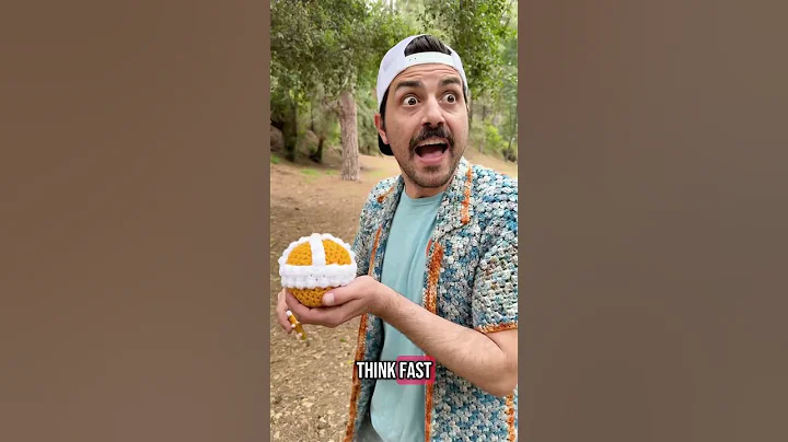 Testing Out The Crocheted Holy Hand #crochet #crochethumor #holyhandgrenade #montypython #crafty