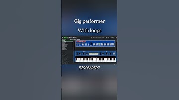 #Gigperformer with #loops| #flute #hosannaministries #mainstage #windows