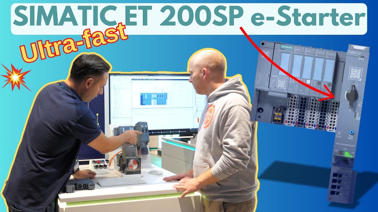 Новый полностью электронный пускатель двигателя от SIEMENS. Сверхбыстрый, износостойкий, интегрир...