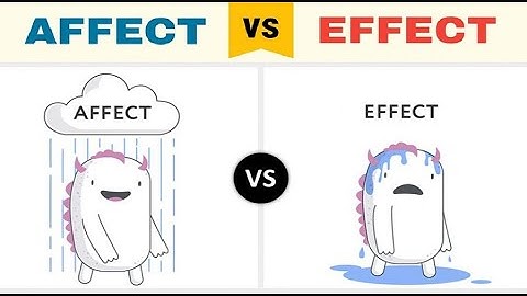 Affect vs. Effect || Homophones || How to differentiate? || Word Blunders