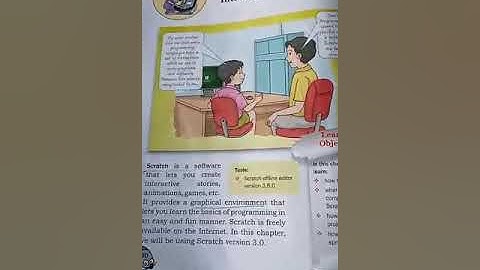 Class 5th A,,  Subject:Computer Chapter : 10:  Introduction to Scratch, Topic:Components of Scratch,