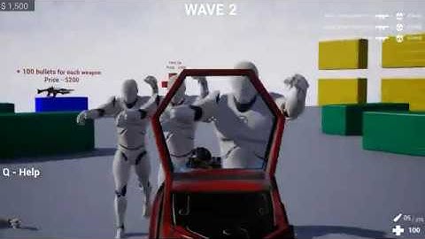 RAD_HORDE - 4-player Coop Zombie Horde Multiplayer Template (Unreal Engine 4)