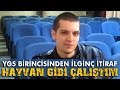 YGS Birincisi: "Sınava Hayvan Gibi Çalıştım"