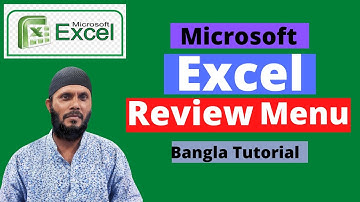 MS Excel Review Menu in Bangla