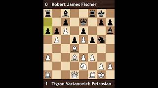 Petrosian vs Fischer | Candidates 1959 | Round 9