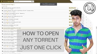 HOW TO OPEN ANY TORRENT JUST ONE CLICK.|||BENGALI