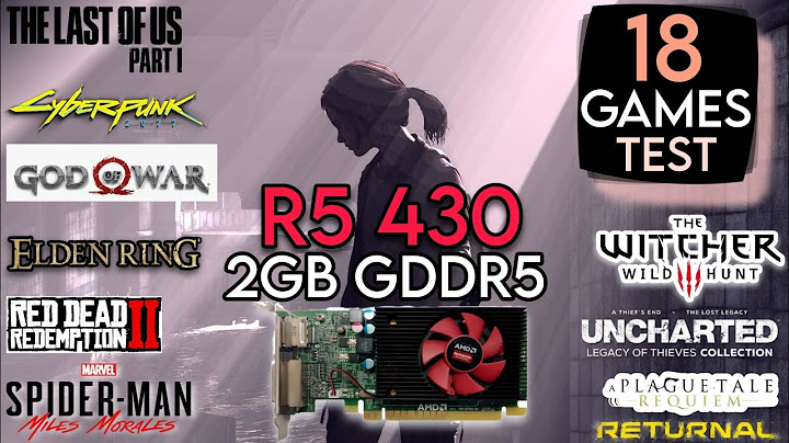 Đánh giá amd r5 430 ddr3