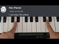 When a Non-Pianist plays the piano...