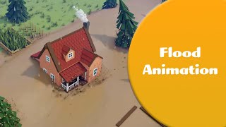 Flood Animation || Elite Design Studio || No Copy Rights