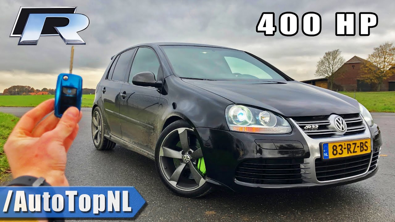 400HP VW Golf 5 R20 REVIEW POV on ROAD \u0026 AUTOBAHN (NO SPEED LIMIT) by  AutoTopNL - YouTube