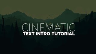 Cinematic text intro in Android kinemaster tutorial || intro tutorial || kinemaster || by Drager