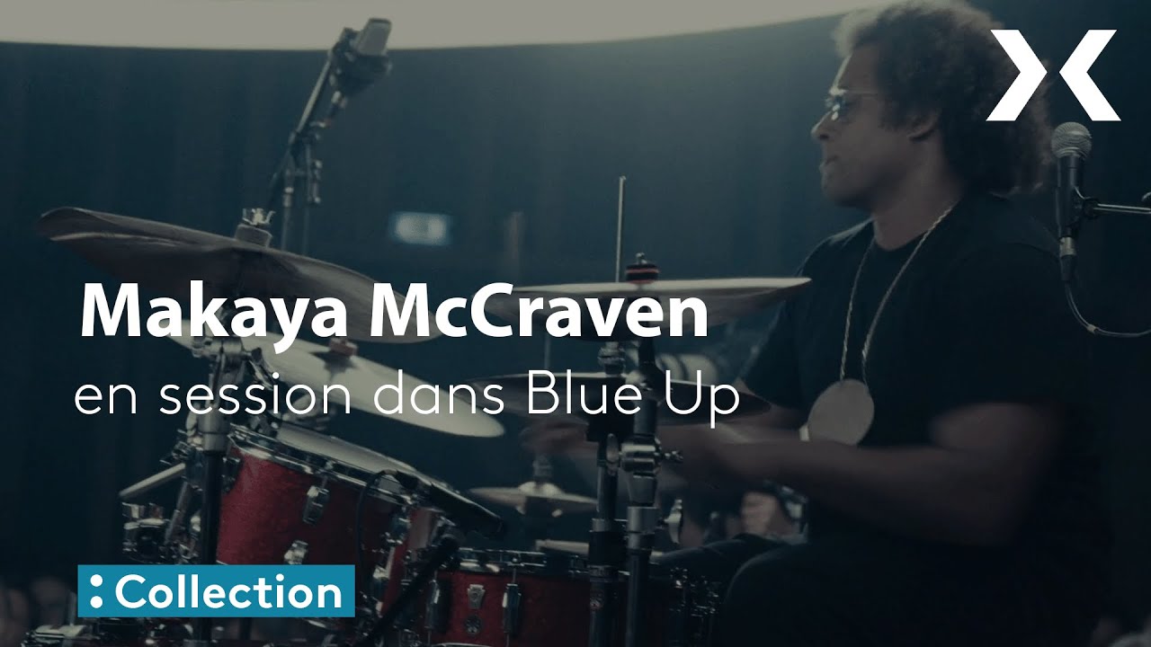 Makaya McCraven en session dans Blue Up