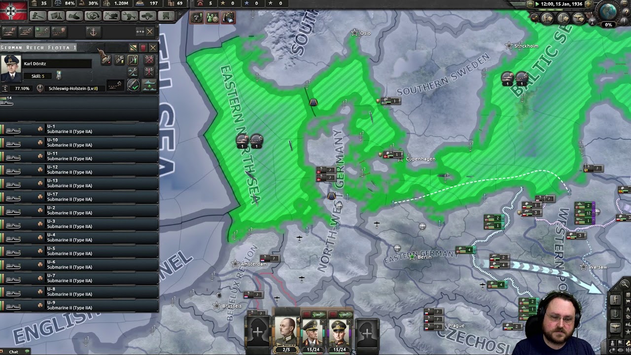 Hearts of Iron IV: Waking the Tiger -- Three Day War Multiplayer -- Day One games people play