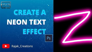 Create a Glowing Neon Text Effect in Photoshop#photoshop #tutorial #neon #neontexteffect #texteffect