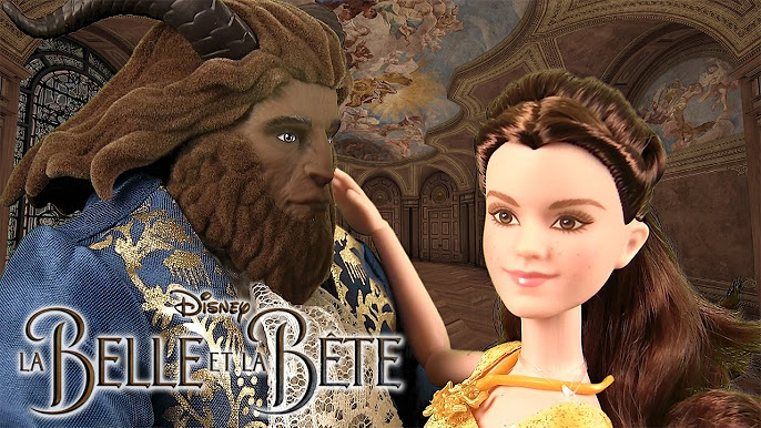 Poupée la belle et la bete dans poupées disney