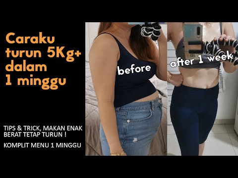 Video: Bagaimana Cara Menurunkan Berat Badan Minimal 5 Kg Dalam Seminggu? Memilih Diet