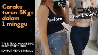 CARA MENURUNKAN BERAT BADAN CEPAT ANTI GAGAL (  1 MINGGU 5 KG ) screenshot 1