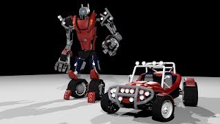 Transformers Rigging 3- Final Transformation