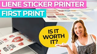 First Print & First Impressions of Liene PixCut S1: The Sticker Machine with 2,700+ Amazon Reviews screenshot 5