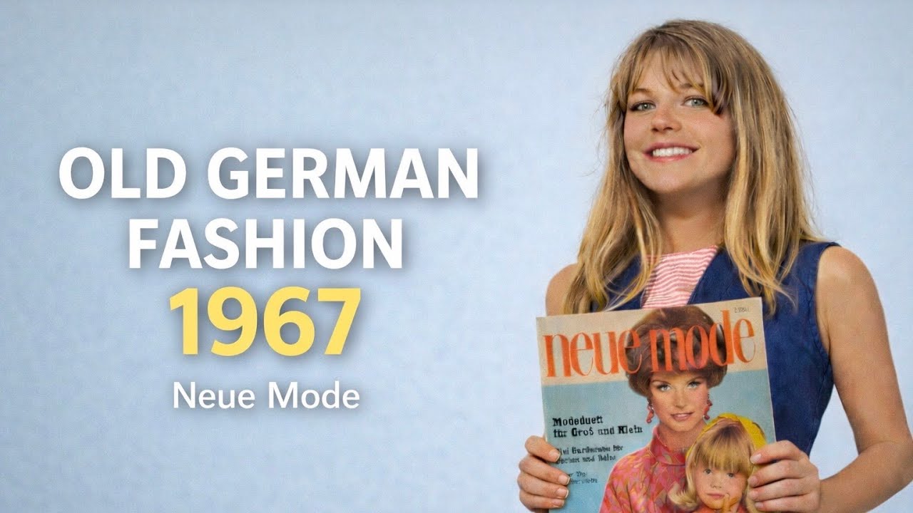 Old German Fashion 1967 | Neue Mode Magazine