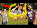 We did THIS behind her DADS BACK!!! (He gets SOOO MAD!)