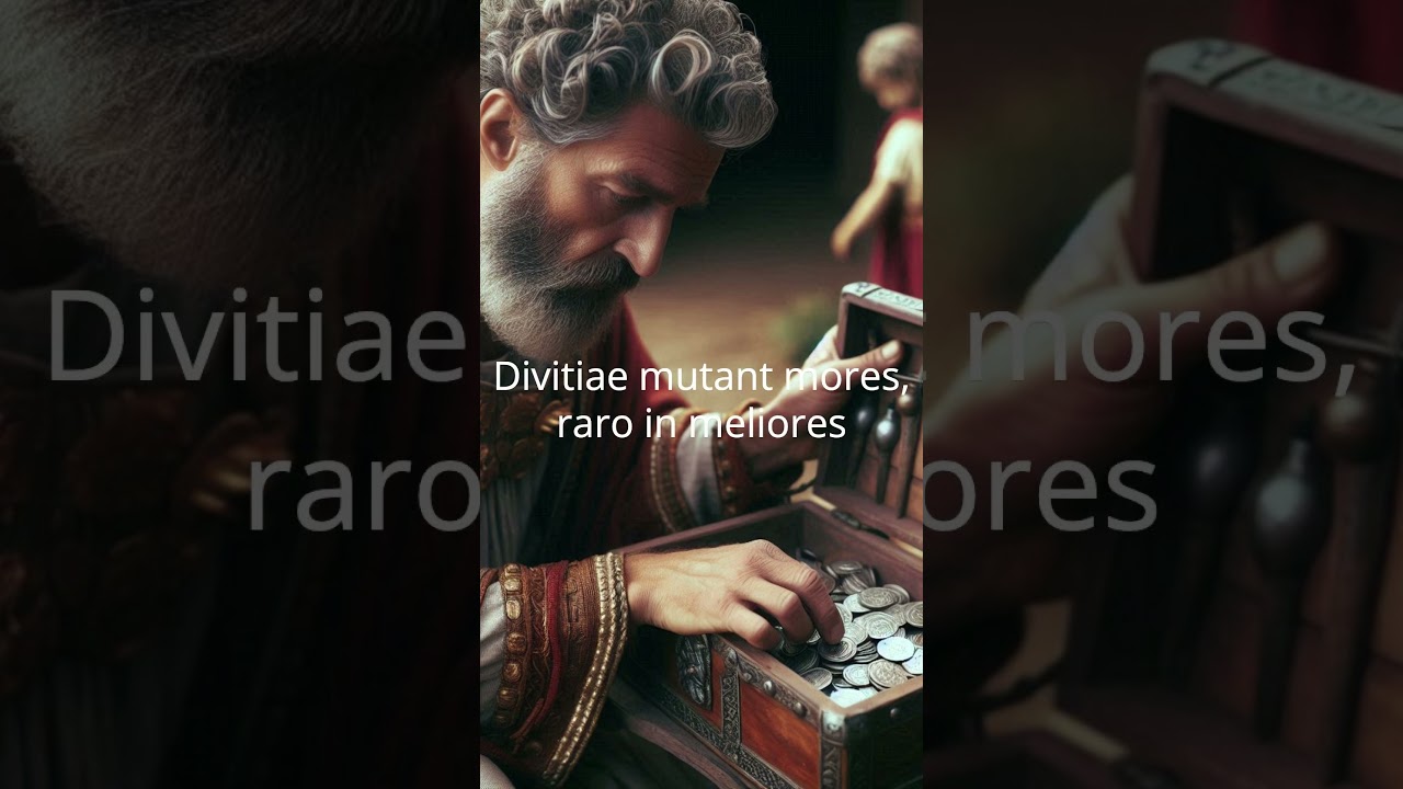 Divitiae mutant mores, raro in meliores