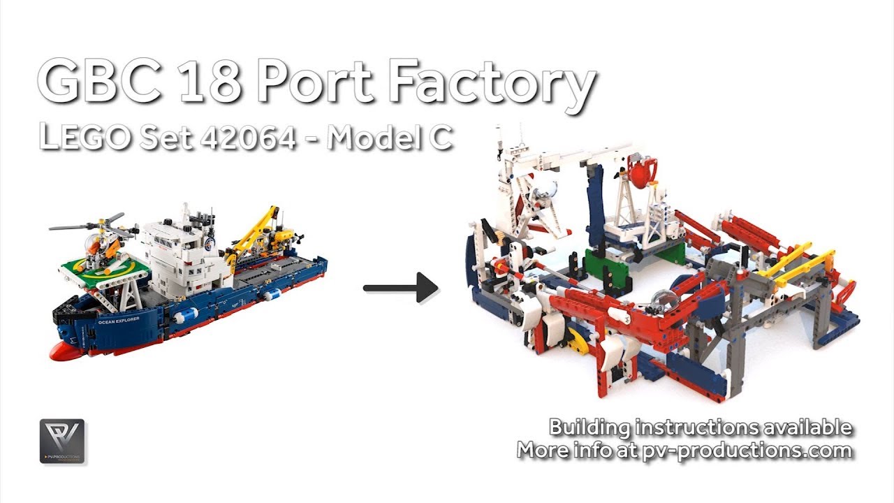 GBC Port Factory Instructions - 42064 C Model Ocean Explorer -