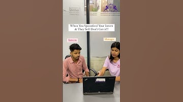 When you spoonfeed your Intern and they still don