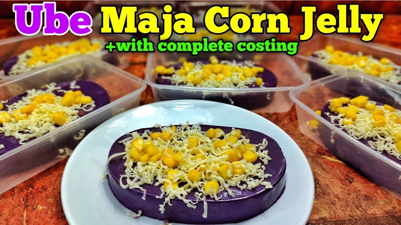 UBE Maja Corn Jelly_for business_with complete costing YouTube
