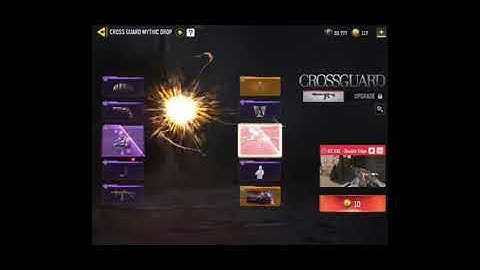 MY SPINS FOR CROSS GUARD MYTHIC DROP DRAW CALL OF DUTY MOBILE