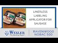 Linerless Labeling Applicator for Sausage