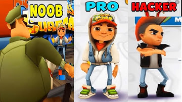 NOOB vs PRO vs HACKER - Subway Surfers Gameplay PC HD Friv4t
