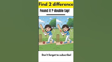 ❗ Only 1% Can Find the Difference Before Time Ends! 🔍🧠#shorts #spotthemistake #viralshorts #funny#iq