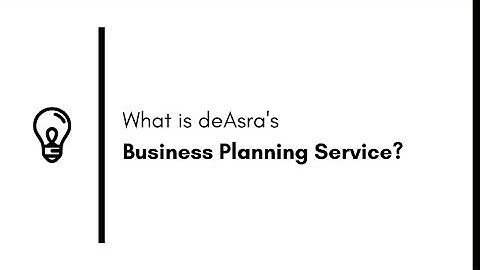 Business Planning made easy with deAsra