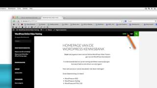 Submenu maken in WordPress