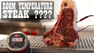 Ever wondered if it's actually important to let a steak warm up room
temperature before grilling it? in this video we put it the test.
we're letting th...
