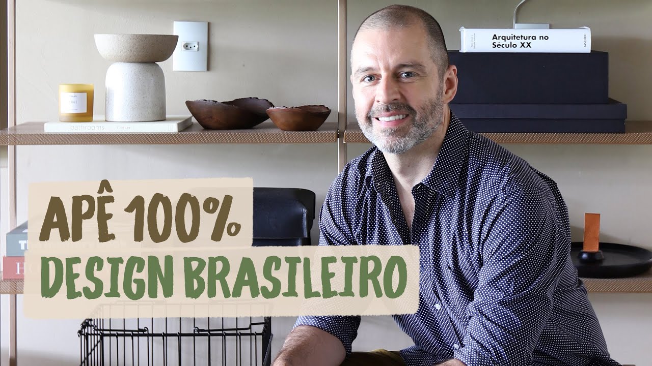 APARTAMENTO DE 173 M2 DECORADO SÓ COM DESIGN BRASILEIRO!