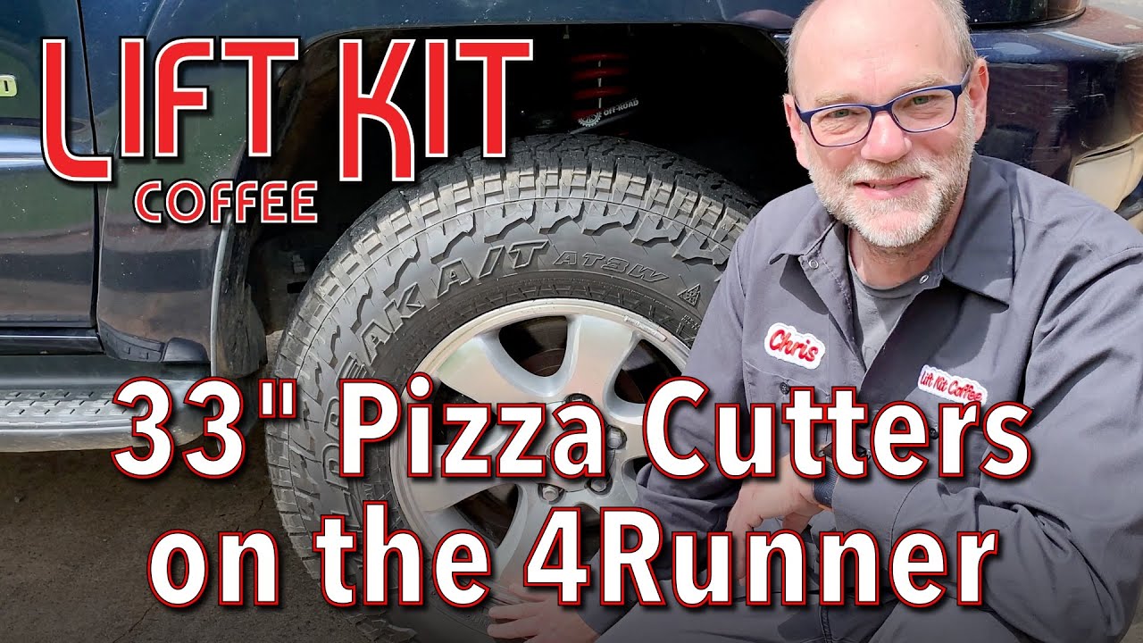 33" Pizza Cutter tires on the 4Runner Overview (4K) YouTube