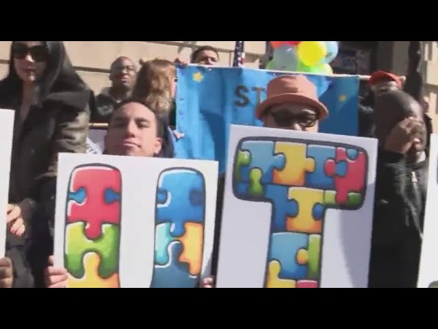 Paterson Raises Flag At City Hall For Autism Awareness