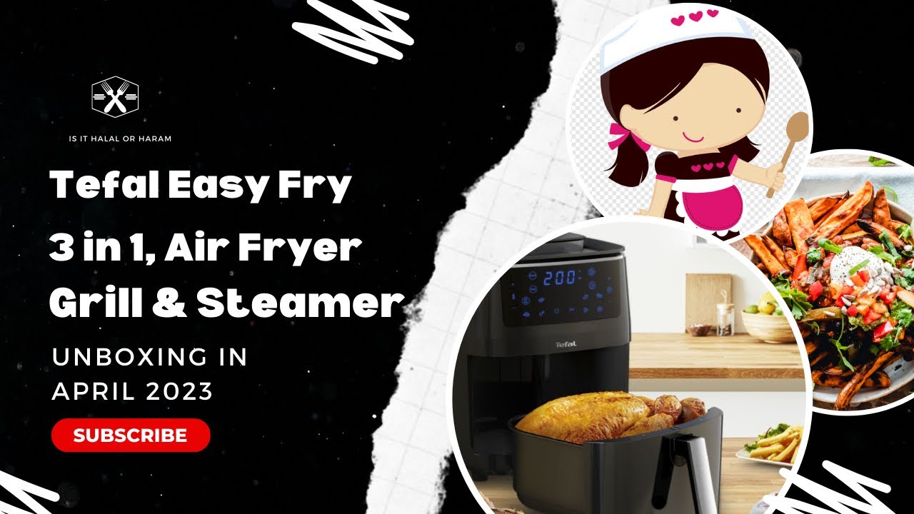 TEFAL Air Fryer Easy fry Deluxe XXL EY701 EY701D60 Unboxing & Review 