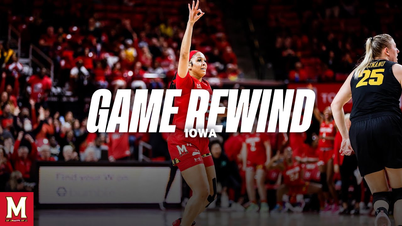 Women's Basketball Highlights | Maryland 96, Iowa 68