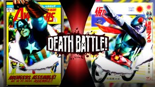 Captain America Vs Kamen Rider Ichigo Marvel Vs Kamen Rider Fan Death Battle Trailer Remake