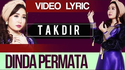 Dinda Permata - Takdir (Official Video Lyrics) #lirik #religi