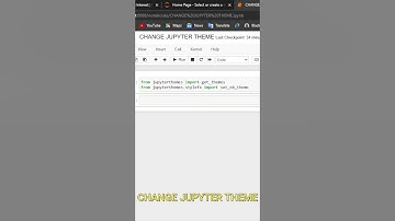 Change Jupyter Theme #shortsviral #shorts #shortsvideo #short #python