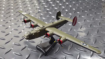 The B-24J Liberator "Witchcraft" Die-Cast Model