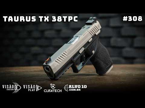 TAURUS TX 38TPC // REVIEW 308 // #review #taurus #visaocustom #visaoplay #pistol